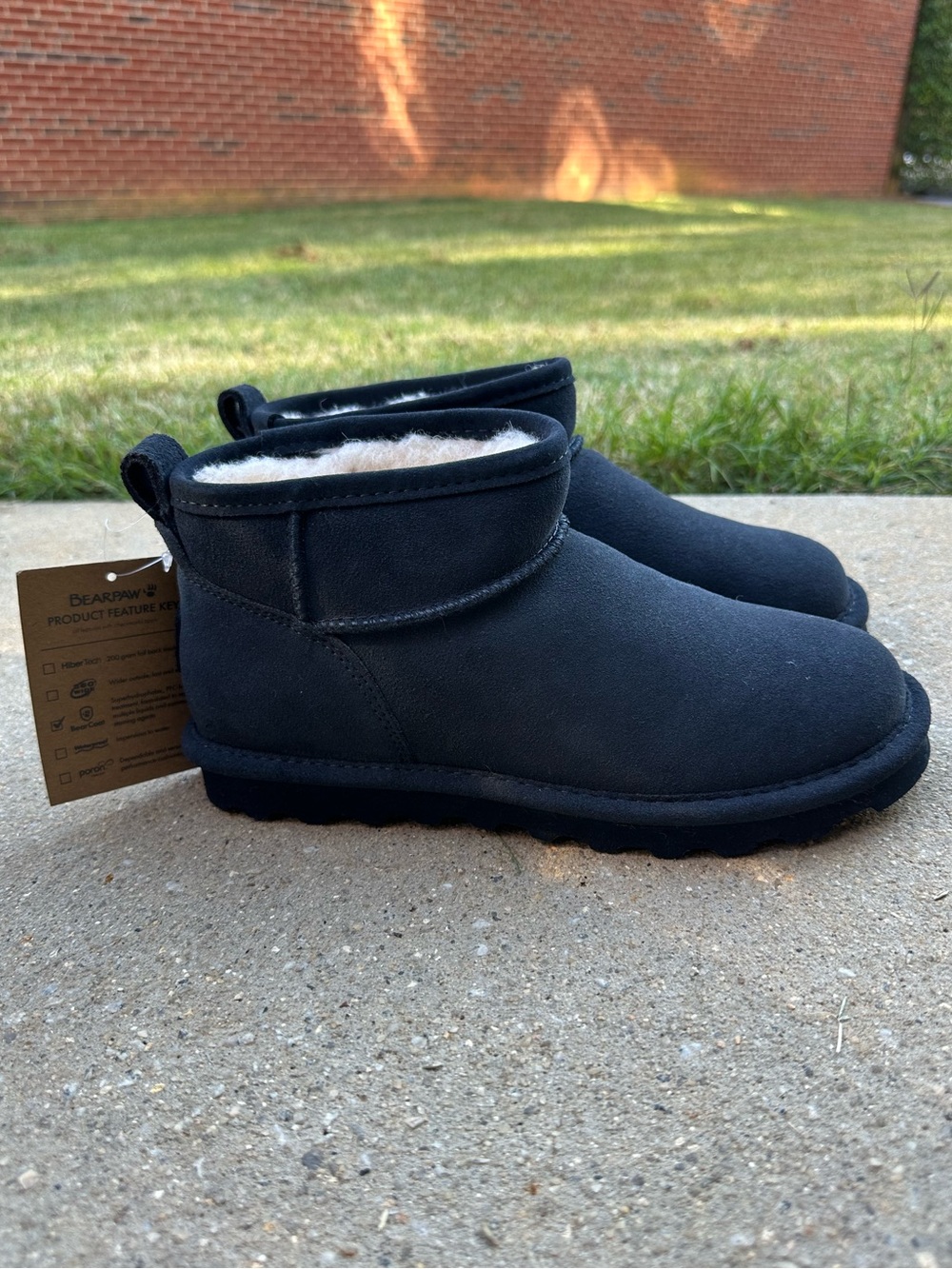 Bearpaw Women's Super Shorty Water Resistant Winter Boot Size 7